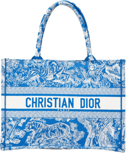 2022 Medium Canvas Embroidered Dioriviera Toile De Jouy Book tote bag