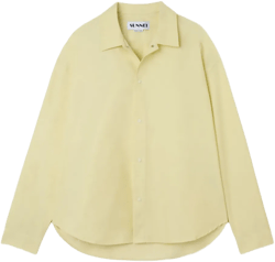 tonal-button overshirt