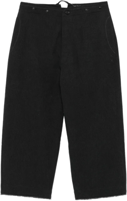 V-cut trousers
