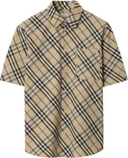 checked cotton shirt