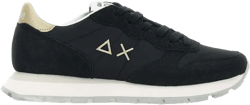 suede panelled running sneakers