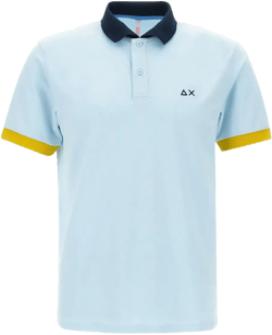 colour-block polo shirt