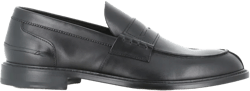 leather penny loafers
