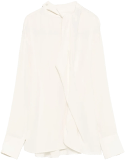 silk blouse