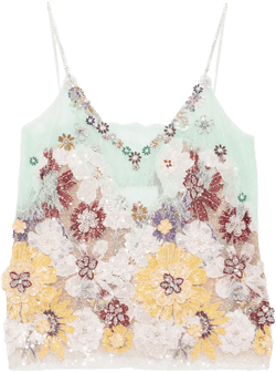 embroidered lace top