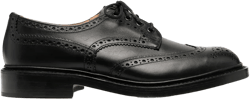 lace-up leather brogues