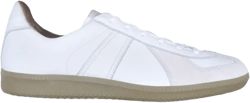 German Military leather panelled sneakers