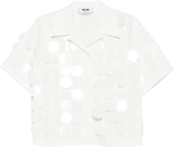 sequin-embellished shirt