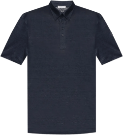 linen polo shirt