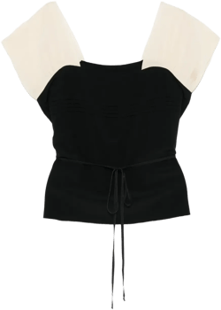 2000s silk top