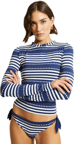 lemlem Azeb rash guard swimsuit