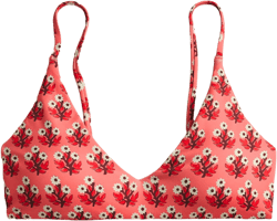 Lana bikini top in Classic Sculpt&trade; - CORAL MULTI