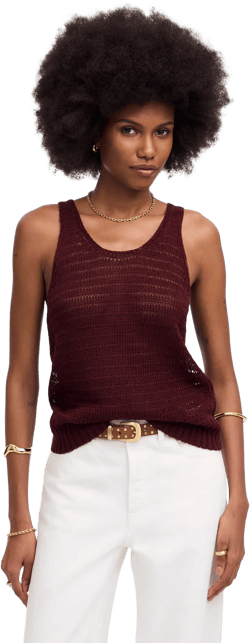 Linen Sweater Tank