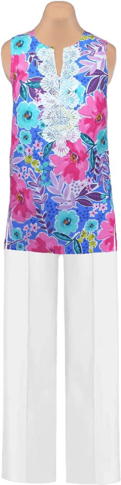 Spring Bouquet Tunic Top