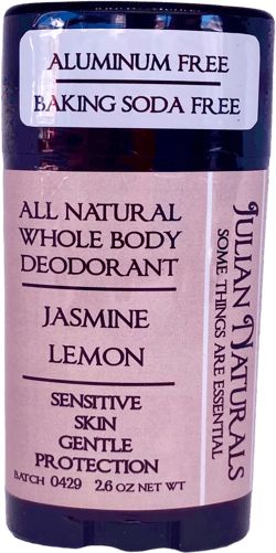 Jasmine Lemon Deodorant (Sensitive/Baking Soda Free)