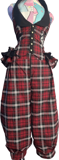 Classic ouji vest and shorts coord - short pants waistcoat set outfit Christmas customizable gift present