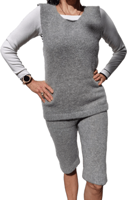 Unisex wool vest | Handmade clothes | Warm vest | Hand knitted vest