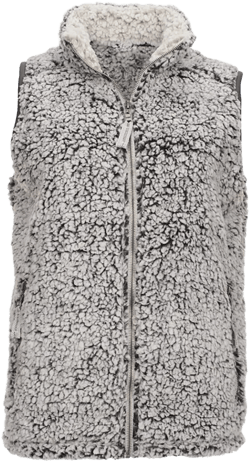 Ladies Sherpa Vest with Personalized Embroider / Monogram / Personalized / Christmas / Winter / Gift / FREE SHIPPING