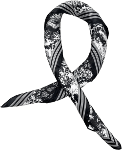 53cm 100% Mulberry Silk Square Scarf, Women&#39;s Scarf, Fashion Scarf, Bandana, Headband, Bag Accessory,Ink wash painting