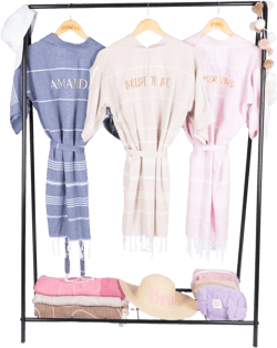 Bridesmaid Robe, Kimono Cotton Robe, Personalized Robe, Wedding Robes