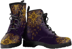 Combat Boots  Dreamcatcher Boots for women&#39;s, Winter Boots, Customized leather Gift, Faux leather high-quality shoes, Mothers Day Gift,