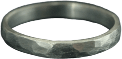 Perfect Hammered 2.5mm Band Women&#39;s Silver Wedding Ring Wedding Band Simple and Unique Solid Sterling Silver Hammered Band Rustic Band