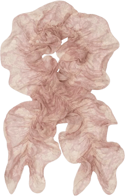 Floral Boa Ruffle Scarf