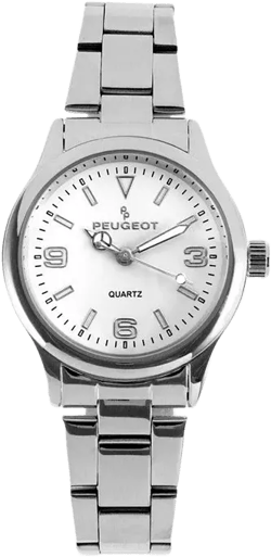 Women's Silver Everyday Easy-Read 32mm Status Bracelet Watch