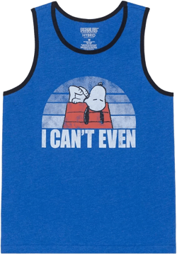 Men's Snoopy Tank Top