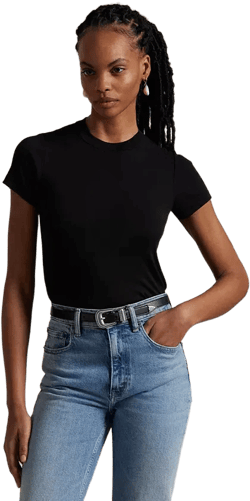 Women's Ribbed Cotton Tee