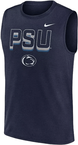 Men's Navy Penn State Nittany Lions Primetime Tricode Legend Performance Tank Top