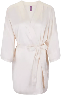 Plus Size Izabella Robe Bata Kimono