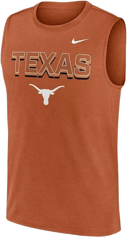 Men's Texas Orange Texas Longhorns Primetime Tricode Legend Performance Tank Top