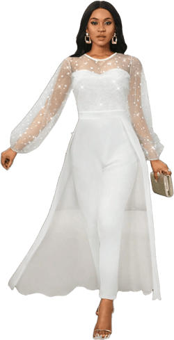 Bridal jumpsuit, Formal jumpsuit wedding, Elegant Jumpsuit for Wedding, White bridal jumpsuit, Wedding jumpsuit, Casual wedding dress