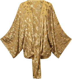 Kimono Sleeve, Burnout Velvet Tie-Front Wrap, Shawl Tall Women Fashion