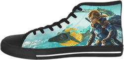 Zelda - Tears of the Kingdom Video Game Inspired High Top Converse