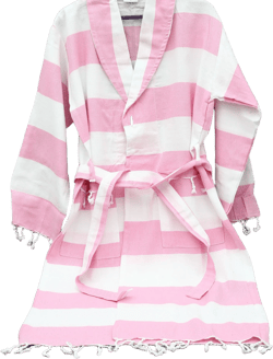 Turkish Robe For Women, Pink Bridesmaid Robe, Bridal Robe, Cotton Kimono, Chic Beach Cloths, Turkish Towel Robe, Robes for Wedding Gifts