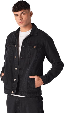 Black Denim Jacket | Western Jacket Men | Causal Button-Up Jacket | Premium Quality Jacket | Denim Jacket Men | Jean Jacket | Gift for Him