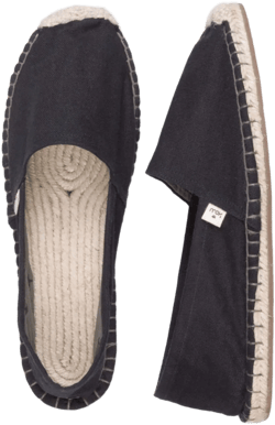 WOMEN&#39;S Classic Black Espadrilles. Ethically Handmade. 99% Biodegradable. Your Capsule Wardrobe Must-Have. Sustainably made in Cambodia