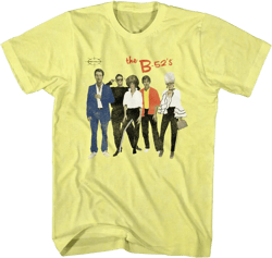 B52s Mens T-shirt Rock Lobster Album Cover Graphic Tee B-52s New Wave Rock Band Concert Tour Merch Love Shack Song Vintage Style Shirt