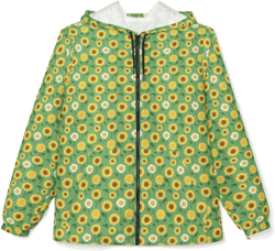 Sunflower Windbreaker Jacket, Floral Jacket for Spring, Spring Jacket, Spring Clothing, Nature Lover Gift, Gift for Mom