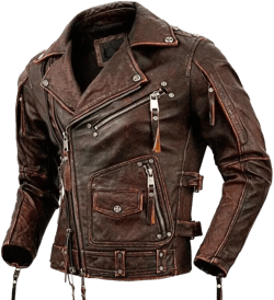 Vintage Motorcycle Biker Jacket, Handmade Biker Bomber Jacket, Brando Cafe Racer Cowhide Leather Jacket, Best For Biker Riding, Retro Bikers