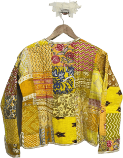 All Color Patchwork Quilted Jacket, Bohemian Winter Jacket, Reversible Cotton Jacket For Women, Boho Patchwork Jacket, Winter Wear Coat