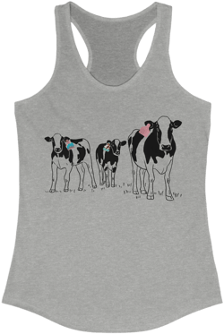 Diary Cow Tank Top, Dairy Cow Farmer, Holstein farmer, Gift for Cow farmers, Summer Shirt, Cow Lover Tank Top