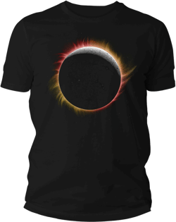 Men&#39;s Solar Eclipse Shirt Total Sun Eclipse T Shirt Astronomy Gift Astronomer Science Stars Teacher Cool Space Geek Graphic Tee Unisex Man