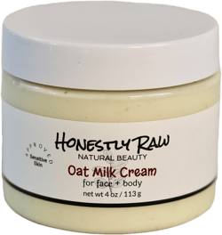 Oat Milk Cream | Sensitive Skin Conditions | Dry Dehydrated Skin | Colloidal Oatmeal | Soothing | Gentle | Fragrance Free | Face & Body