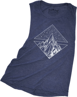 Star Mountain Design Flowy Muscle Tank Top - SM14P