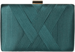 Holiday Party Green Box Clutch