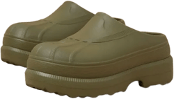 Caribou™ Sea Salt and Utility Green Lug Sole Clogs