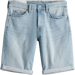 Slim Denim Shorts